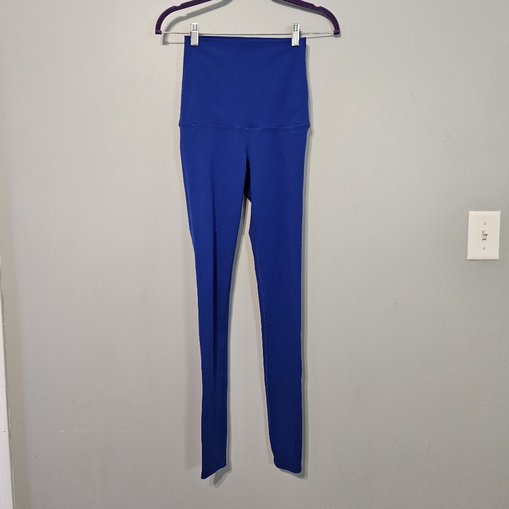 CLEARANCE! Pure Barre Splits59 Royal Blue High-Waist Leggings - Picture 2 of 7